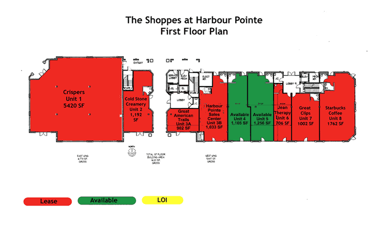 Safety Harbor Harbour Pointe Shops 1st Floor